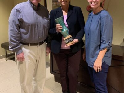 Main Street Wetumpka Awards Kay Simmons with Wind Creek Casino as Community Hero