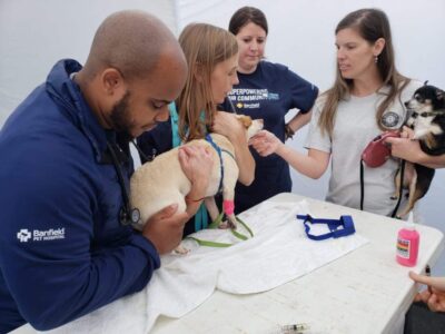 Banfield Foundation, HSEC Partner to Help Struggling Pet Owners with Event at Elmore Fire Department