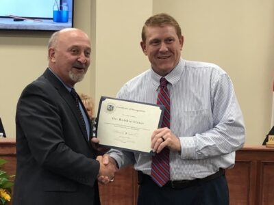 Principal of Wetumpka High School, Robbie Slater, Recognized as District 4 Secondary Principal of the Year