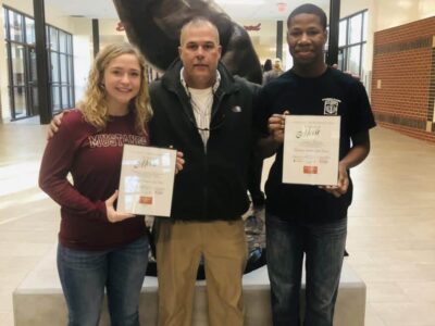 Jimmie Reeves, Maggie McDaniel Representing SEHS as 2020 Prudential Spirit of Community Award Honorees