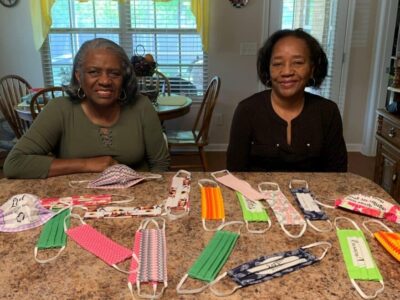 Millbrook Sisters Stepping Up and Making Homemade Masks to Fight Against COVID-19