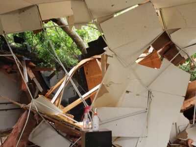 Lisa’s Dance Dimensions Studio in Millbrook Suffers Significant Damage When Large Tree Falls on Roof