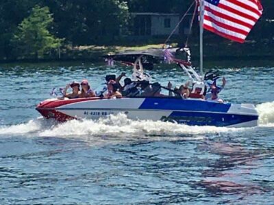 Lake Jordan Area Celebrates July 4th with Boat Parade This morning, Fireworks Tonight at 8:30 p.m.