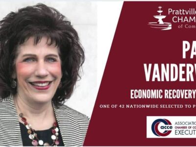 Patty VanderWal, President of Prattville Chamber, Selected for Economic Recovery Fellowship