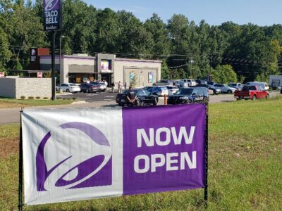Taco Bell is Open: Ribbon Cutting, Grand Opening Celebrated this Morning in Millbrook
