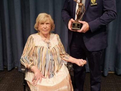 Chief Assistant DA C.J. Robinson Receives the Miriam Shehane Award from Victims of Crime and Leniency (VOCAL)