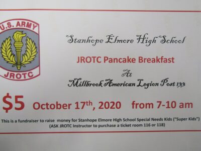 SEHS JROTC Pancake Breakfast is Oct. 17; Funds for Special Needs Kids, A.K.A. ‘Super Kids’