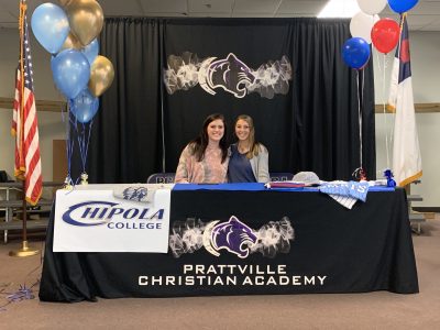 PCA’s Landyn McAnnally, Riley Sweeney Sign Softball Scholarships with Powerhouse JUCO Programs
