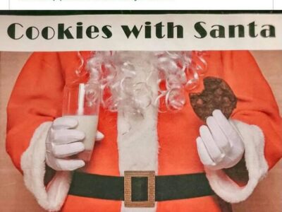 FREE Cookies with Santa Dec. 13 at Bon Appetit in Millbrook!