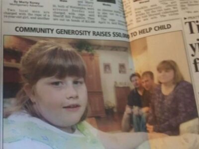 Love from River Region Community Helped Save My Daughter’s Life 20 Years Ago on Memorial Day