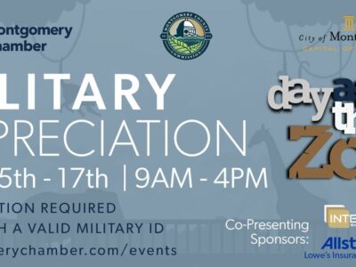 Montgomery Zoo to Host Military Appreciation Day June 15; Free with Valid Military ID