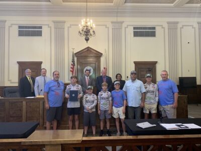 Elmore County Commission Applauds Tallassee City School Anglers for Recent Victories at State Tournament
