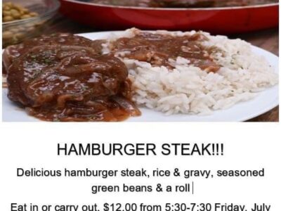 Hamburger Steak, Live Music coming to American Legion Post 122 in Prattville Friday