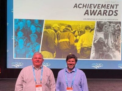 Elmore Commission Presented with Achievement Award at National Association of Counties
