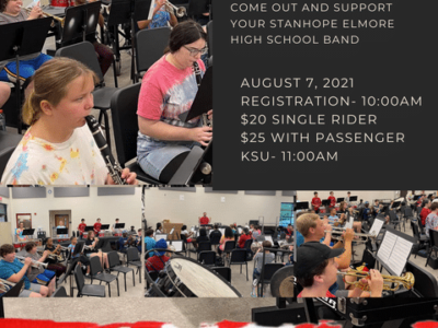 Poker Run, Silent Auction and More set for Aug. 7 to Benefit Stanhope Elmore High School Band