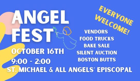 AngelFest at St. Michael’s is On! Coming Oct. 16 to Millbrook; Baked Goods, Silent Auction and Surprises