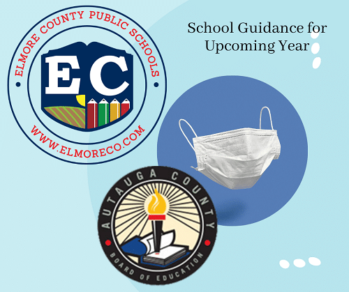 Elmore and Autauga Counties will not Require Masks for Start of 2021-2022 School Year