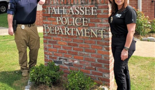 Tallassee Police Announce Officer Promotions: Genifer Drinkard, Matthew Manning