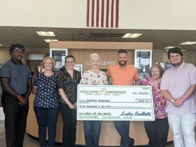 Annetta Register is Long-Lewis Hometown Hero of the Month for August