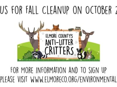 Elmore County Commission Seeking Volunteers for Fall Litter Cleanup Oct. 23-24