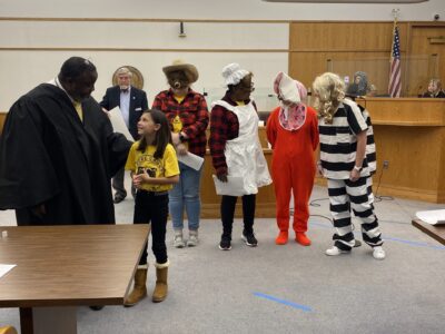 Elmore County Law Day 2021: Second Graders Learn About Judicial System