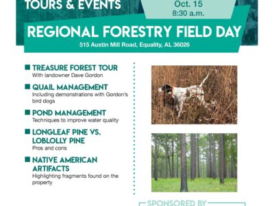 Upcoming Workshops: Alabama Cooperative Extension System hosting Regional Field Day