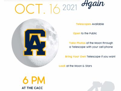 CACC Invites Public to Become Moonstruck for ‘International Observe the Moon Again’ event