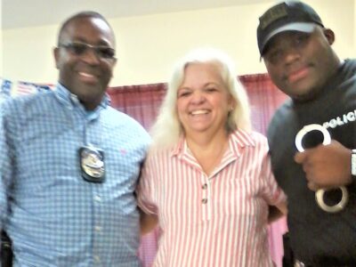 Pam Pate Gets a Surprise from the Eclectic Police Department on her Birthday