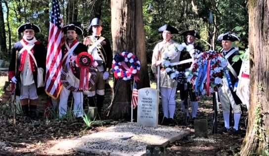 Revolutionary War Patriot Private Walter Filmore Ross, Sr. Honored at Grave Marking in Deatsville