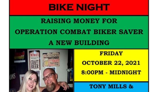 ‘Thunder on the Pond’ Friday Night to Raise Funds for Operation Combat Bikesaver of Tallassee