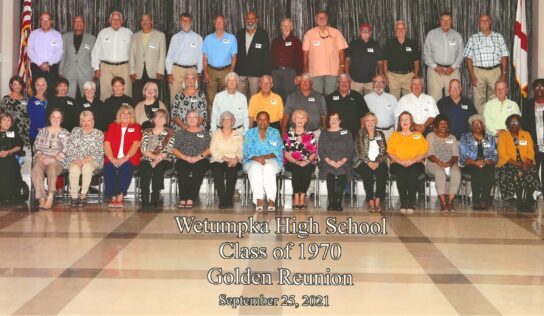 Wetumpka High Classes of 1970, 1971 Hold Golden Reunion; Tour Sports Complex