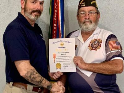 VFW Post 1349 of Prattville Recognized as ‘All American Post’ for 2020-21