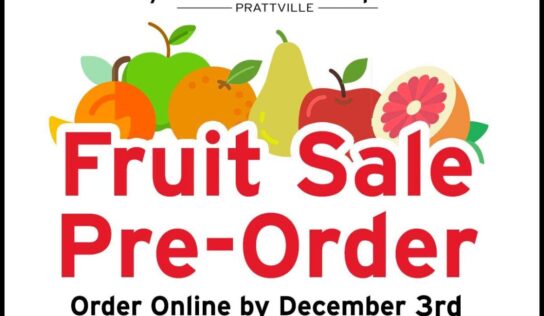 Support Troop 25 of Prattville by Ordering Fruit Online Until Dec. 3; Please share