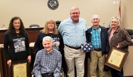 Elmore County WWII Veterans Receive Proclamations from Mayor Kelley in Appreciation of their Service