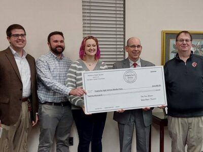 $20,000 Check From Sen. Chambliss Will Benefit Media Class, Broadcasting at Prattville High