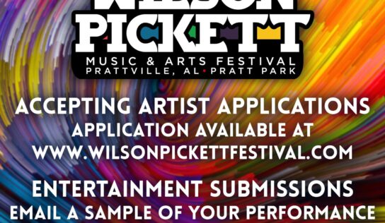 Wilson Pickett Music and Arts Festival Coming April 2 to Prattville; Artists, Musicians Sought