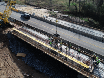 Elmore County: Progress Continues at Redland Road Bridge Replacement Project near US Hwy 231