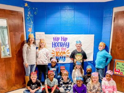 100th day of School for Coosada Elementary School was Celebrated in January