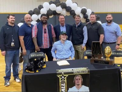 Anden Hilyer, of Autauga Academy, Accepts Scholarship with Delta State University