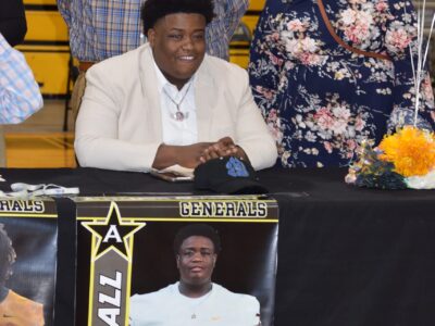 Eight Autauga Academy Athletes Sign Paperwork Wednesday to Play College Football