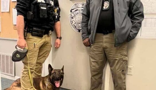 Eclectic Police Corporal Thornton and K-9 Ivo Place in Top 3 of Narcotics Competition