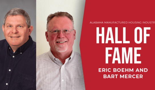 Eric Boehm, Bart Mercer Inducted into the Alabama Manufactured Housing Industry Hall of Fame