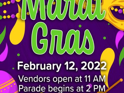 Prattville Mardi Gras: Bob and Gail Coccaro named Grand Marshals for Parade Feb 12