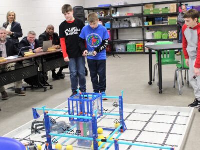 Robots and STEM Programs Dominate Elmore County Board of Education Meeting
