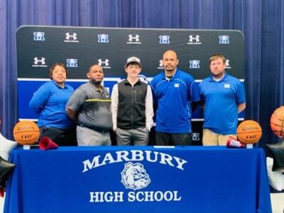 Marbury High’s Grayson Cannon Receives Scholarship to Play Basketball at University of Mobile
