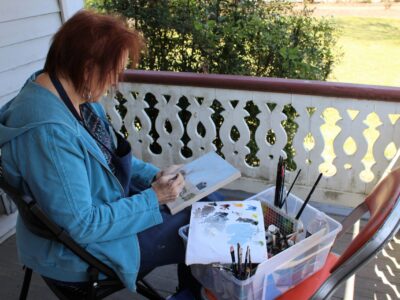 Artists Paint the Town as Part of Plein Air Painting Event