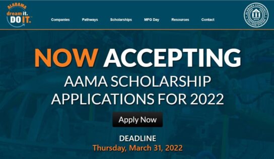 Scholarship Opportunity: Alabama Residents can Apply for Community College programs in Automotive Manufacturing