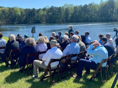 Leaders celebrate Expansion of Oak Mountain State Park