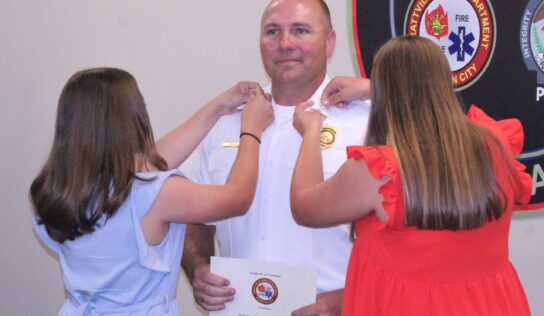 Prattville Fire Department Pinning Ceremony Highlights Accomplishments of Six Men