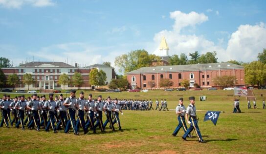 Morgan Lewis recognized by UNG Corps of Cadets